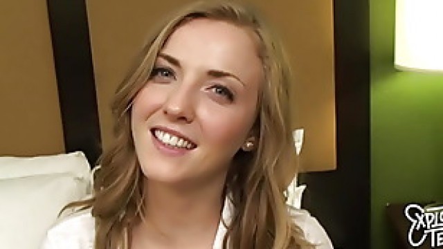 Karla Kush goes all the way in her first porn