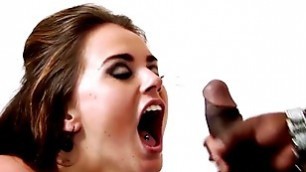 Best cum on white woman by black dick